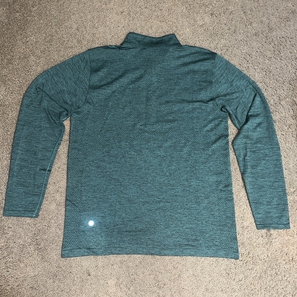 Lululemon Metal Vent Tech Midweight Half 1/2 Zip Jacket Spruce Tidewater Teal XL - Picture 6 of 9